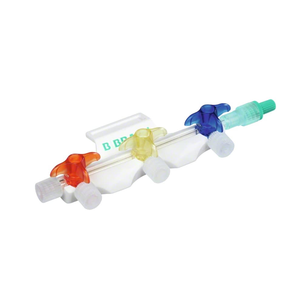 Discofix® C 3-gang Manifolds-Stopcock system for infusion therapy and monitoring