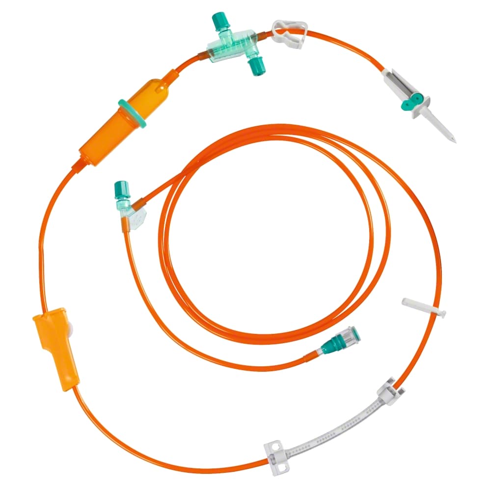 Cyto-Set Infusomat® Space Air® Stop-with 3 needle-free valves, UV-protect