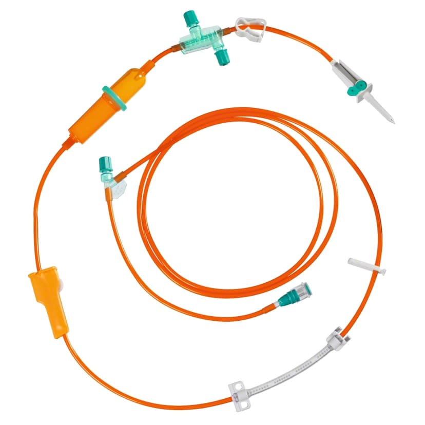 Cyto-Set Infusomat® Space Air® Stop-with 3 needle-free valves, UV-protect