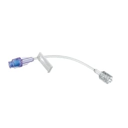 Small bore T-port extension set with Saf-Picture of product - print