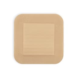 Askina® DresSil Border Lite-Upgrade Askina, with foil, silicone wound dressing, white background