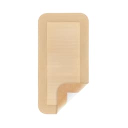 Askina® DresSil Border Lite 10x20-Upgrade Askina, silicone wound dressing, white background