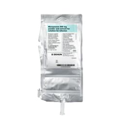 Meropenem 500 mg-powder and solvent for solution for infusion in DUPLEX® two-chamber bag