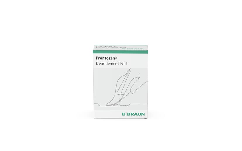 3908457_Prontosan Debridement Pad-3908457_Box Alone_Front Perspective