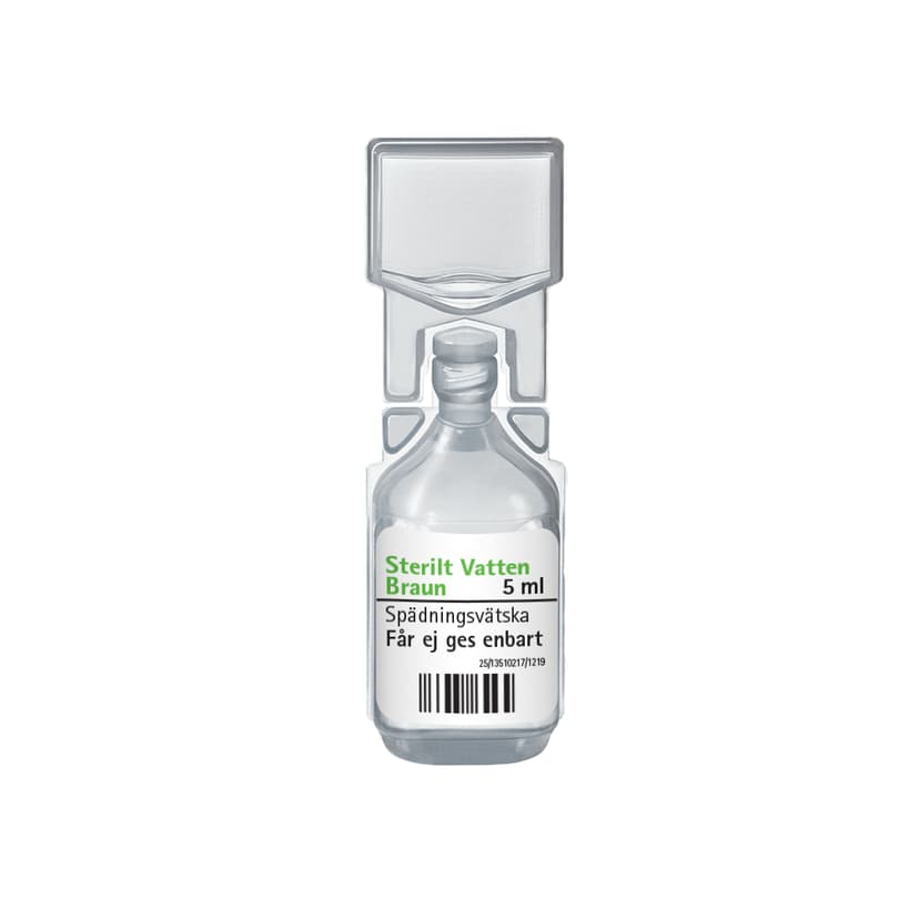 Sterilt vatten B. Braun MPC 5 ml-Produktbild
