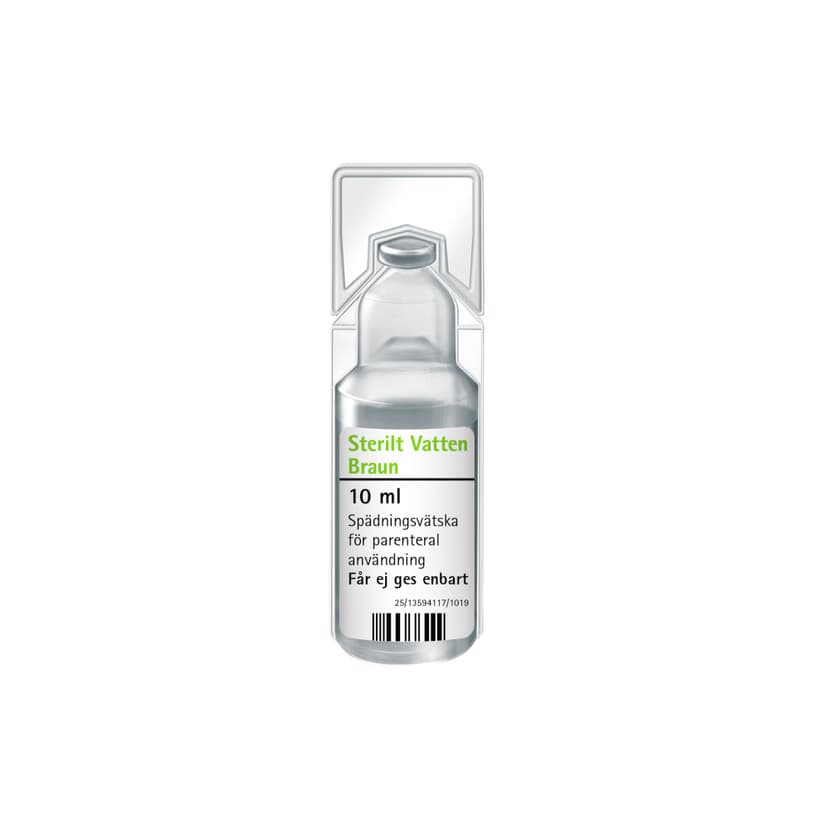 Sterilt vatten B. Braun MPC 10 ml-Produktbild