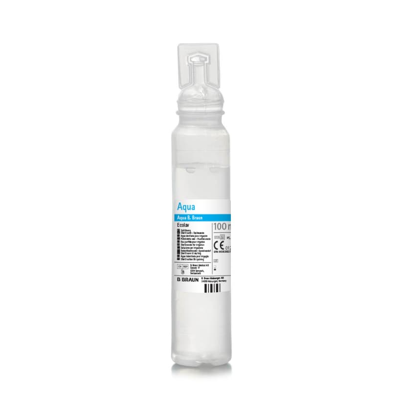 Sterilt vatten B. Braun Ecolav 100ml-Produktbild