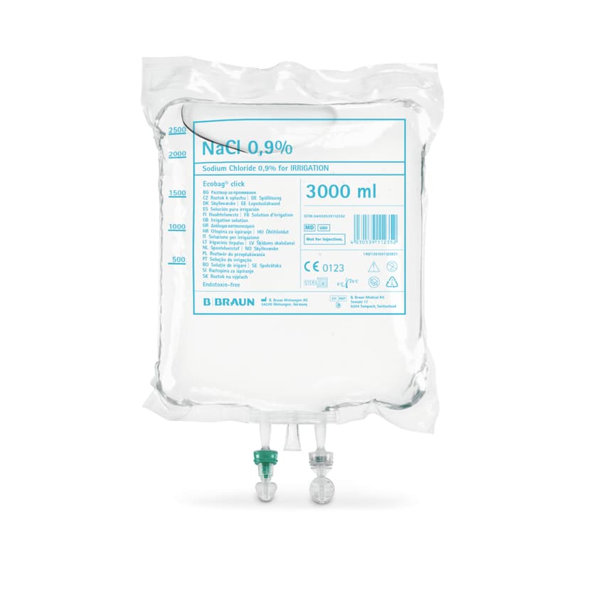 NaCl 0,9% B. Braun Ecobag® click 3000 ml-Produktbild