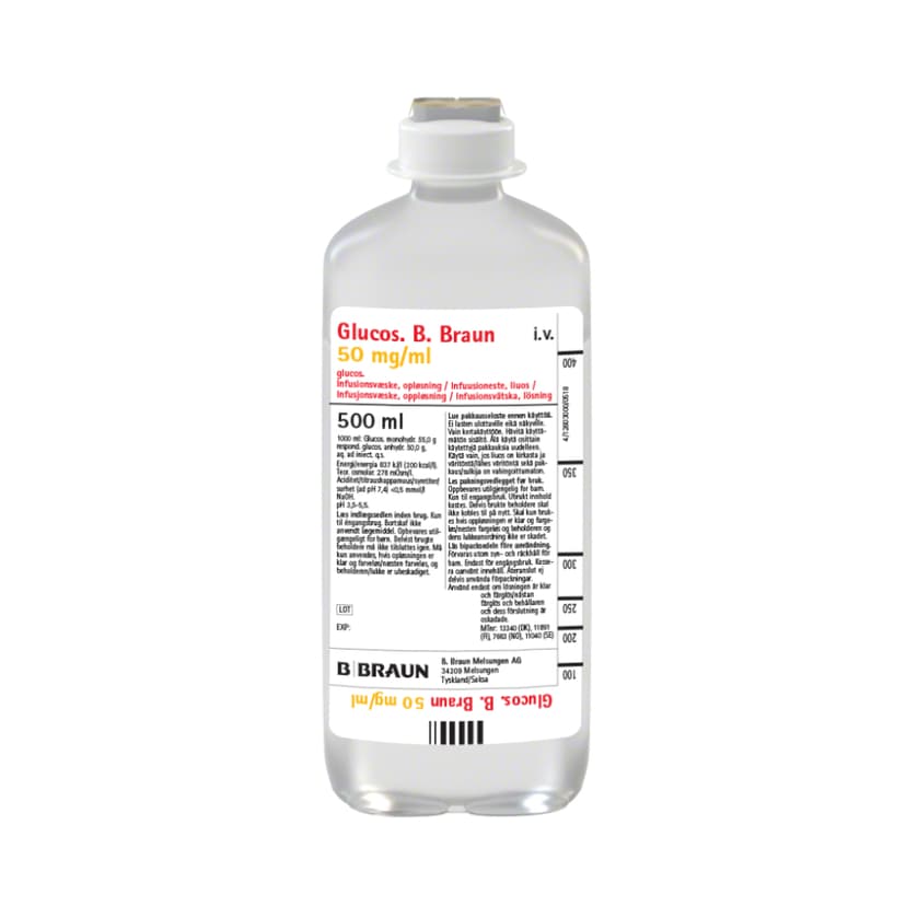 Glucos B. Braun EP 500 ml-Produktbild