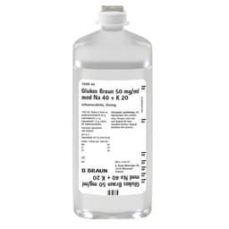 Glukos Braun Na40+K20 EP 1000 ml-Produktbild