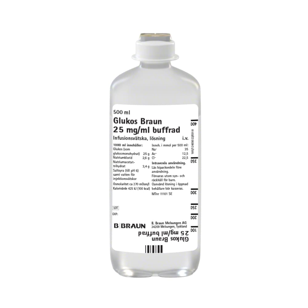 Glukos Braun buffrad EP 500 ml-Produktbild