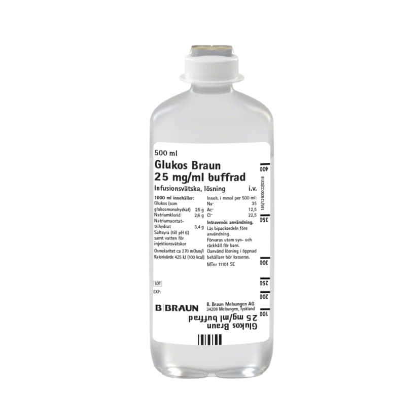 Glukos Braun buffrad EP 500 ml-Produktbild