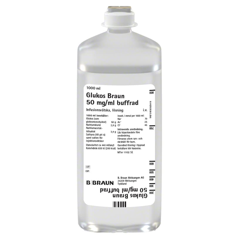 Glukos Braun buffrad EP 1000 ml-Produktbild