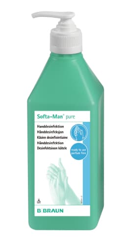 Softa-Man-SOFTAMAN PURE, 600ML MED PUMP (19264)