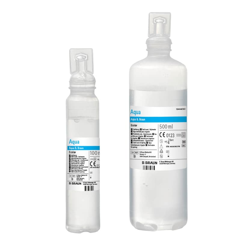 Sterilt vatten B. Braun-Produktbild
