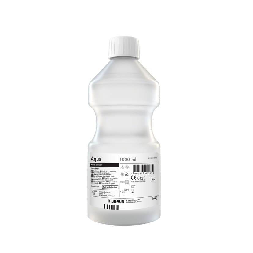 Sterilt vatten B. Braun ET 1000 ml-Produktbild