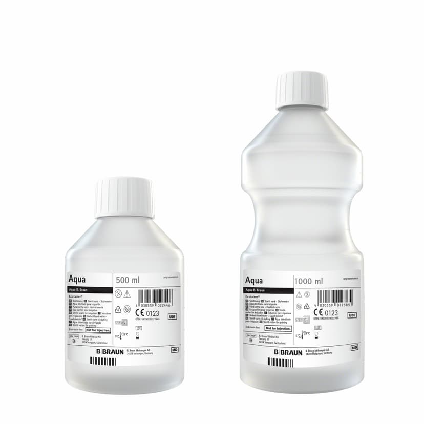 Sterilt vatten B. Braun ET-Produktbild