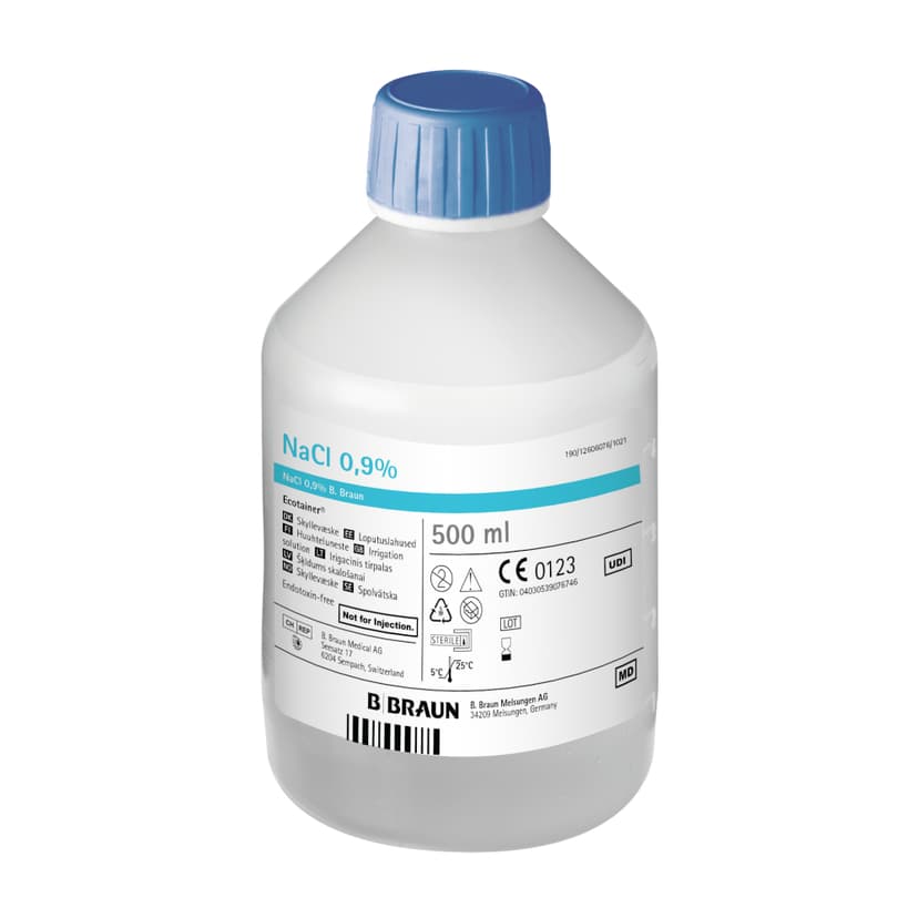 NaCl 0,9% B. Braun ET 500 ml-Produktbild