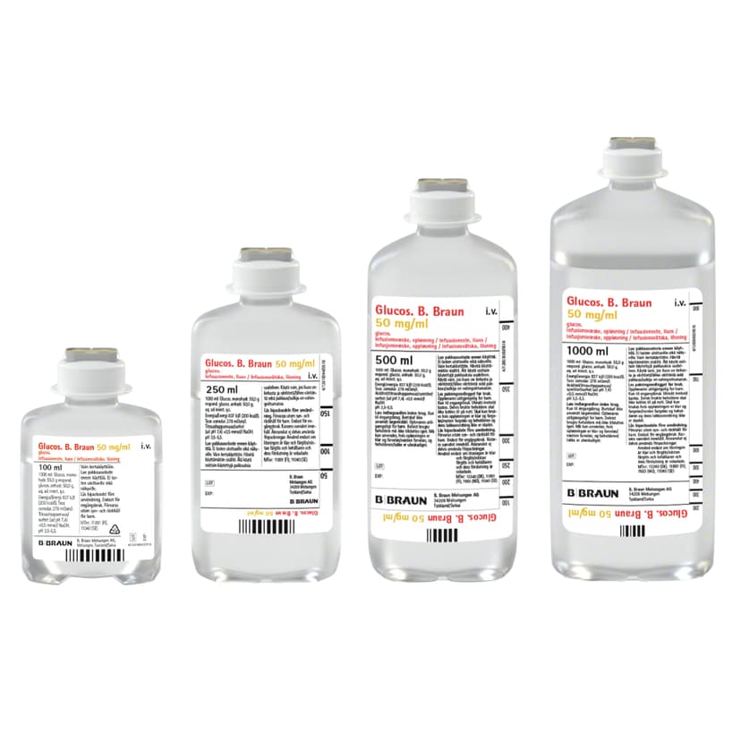 Glucos B. Braun 50 mg/ml-Produktbild