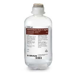 Metronidazol B. Braun 5mg/ml-Produktbild