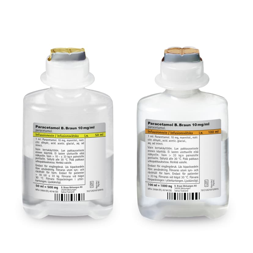 Paracetamol B. Braun 10 mg-Produktbild