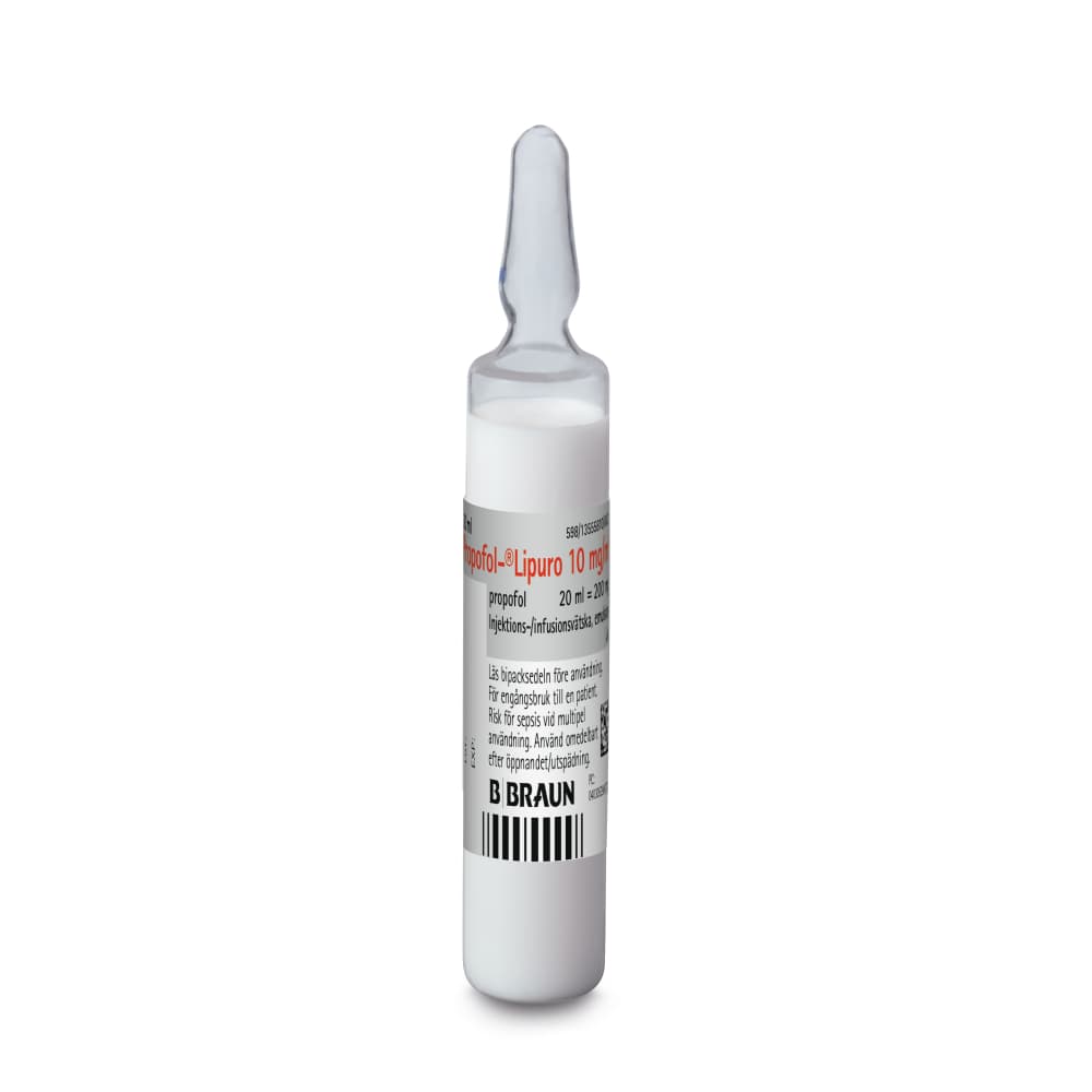 Propofol-®Lipuro 10 mg/ml-Produktbild