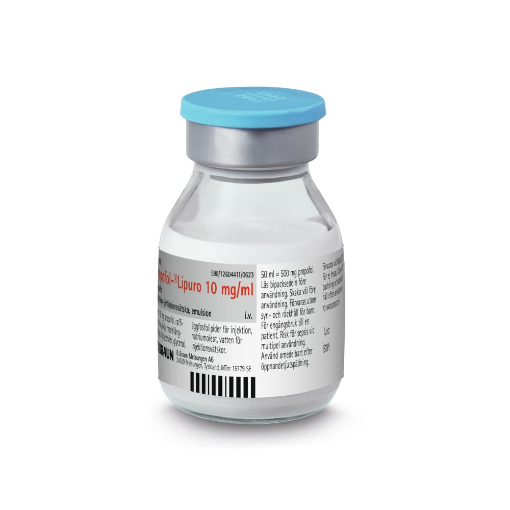 Propofol-®Lipuro 10 mg/ml-Produktbild