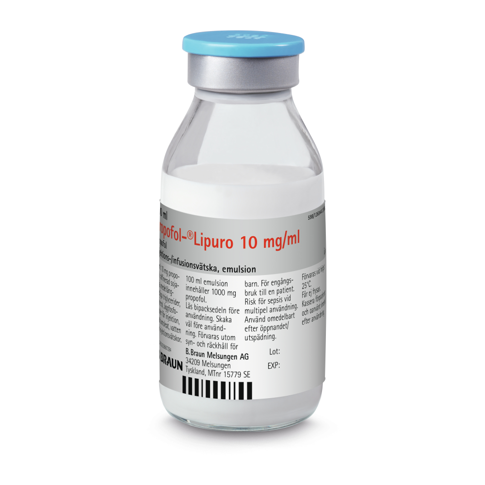 Propofol-®Lipuro 10 mg/ml-Produktbild