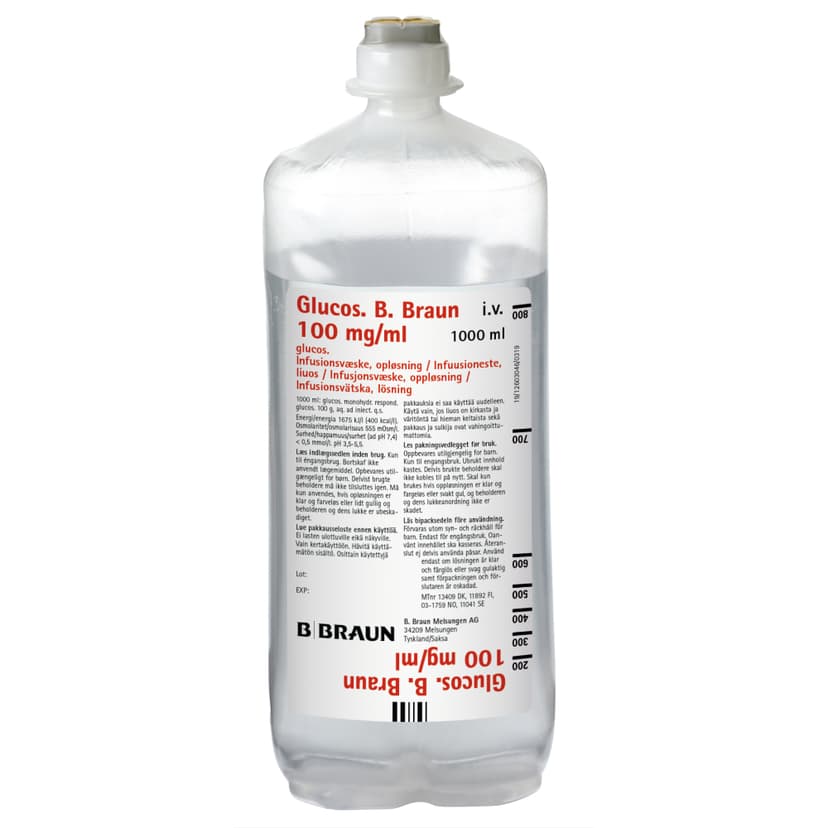 GLUCOS B. BRAUN 100MG/ML-Produktbild